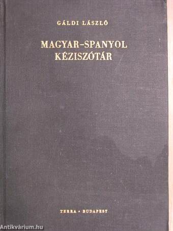 Magyar-spanyol kéziszótár