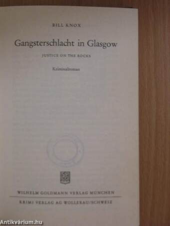 Gangsterschlacht in Glasgow