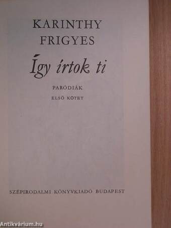 Így írtok ti 1-2.