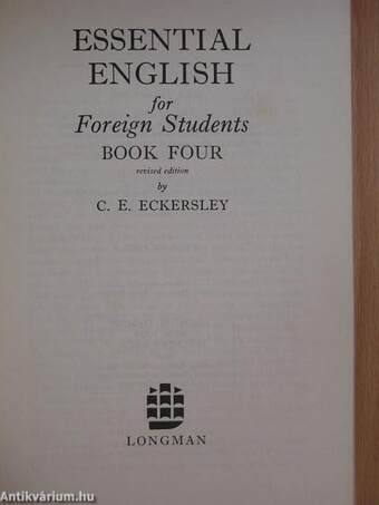 Essential English for Foreign Students Book 4.