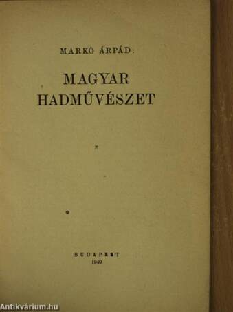 Magyar hadművészet