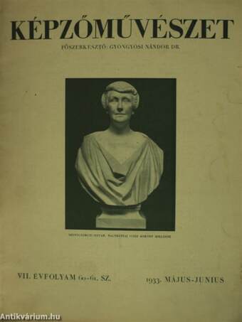 Képzőművészet 1933. május-junius