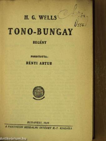 Tono-Bungay