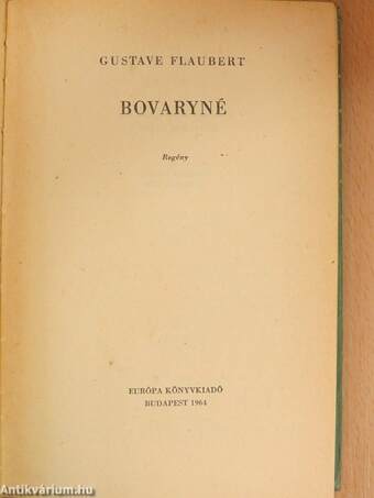 Bovaryné