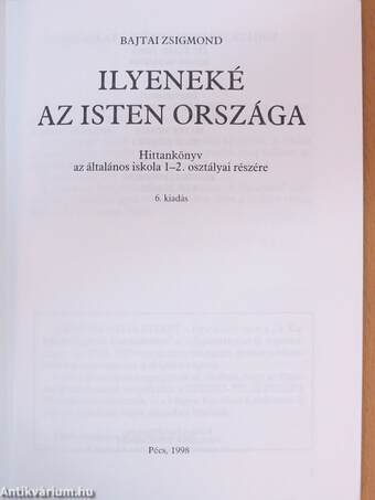 Ilyeneké az Isten országa