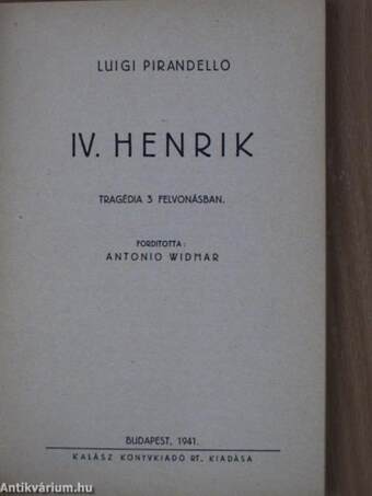 IV. Henrik