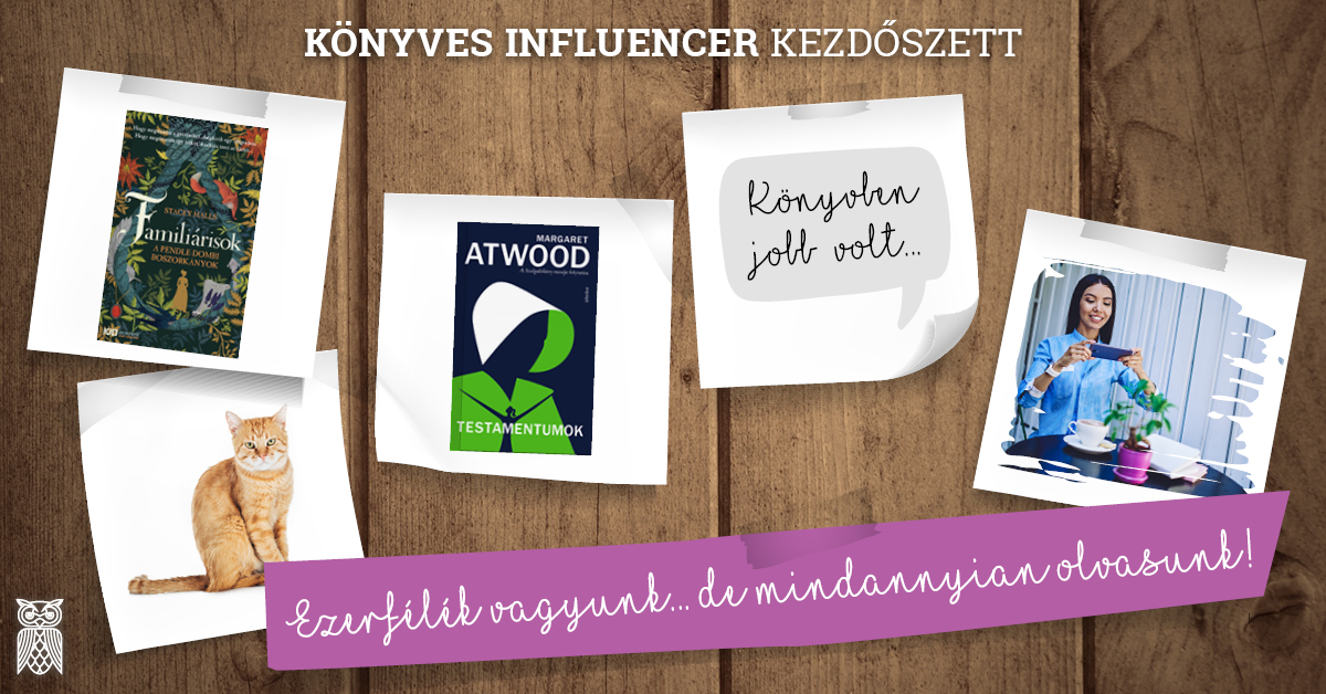 könyves influencer